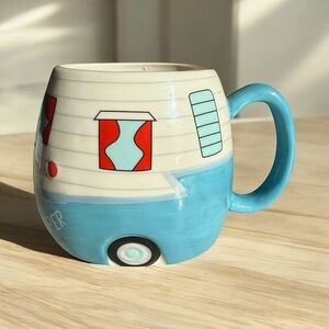 BASS PRO SHOPS HAPPY CAMPER CERAMIC MUG – 16 OZ CAMPER VAN DESIGN